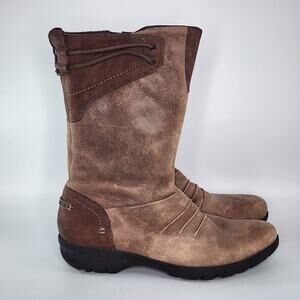 Merrell Brown Leather Vera Mid Boots Women's Size  8.5